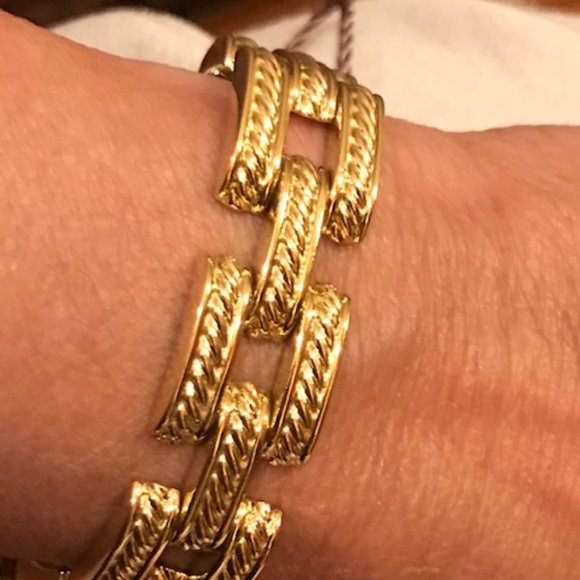 David Yurman Jewelry - SOLD    David Yurman 18k Link Bracelet